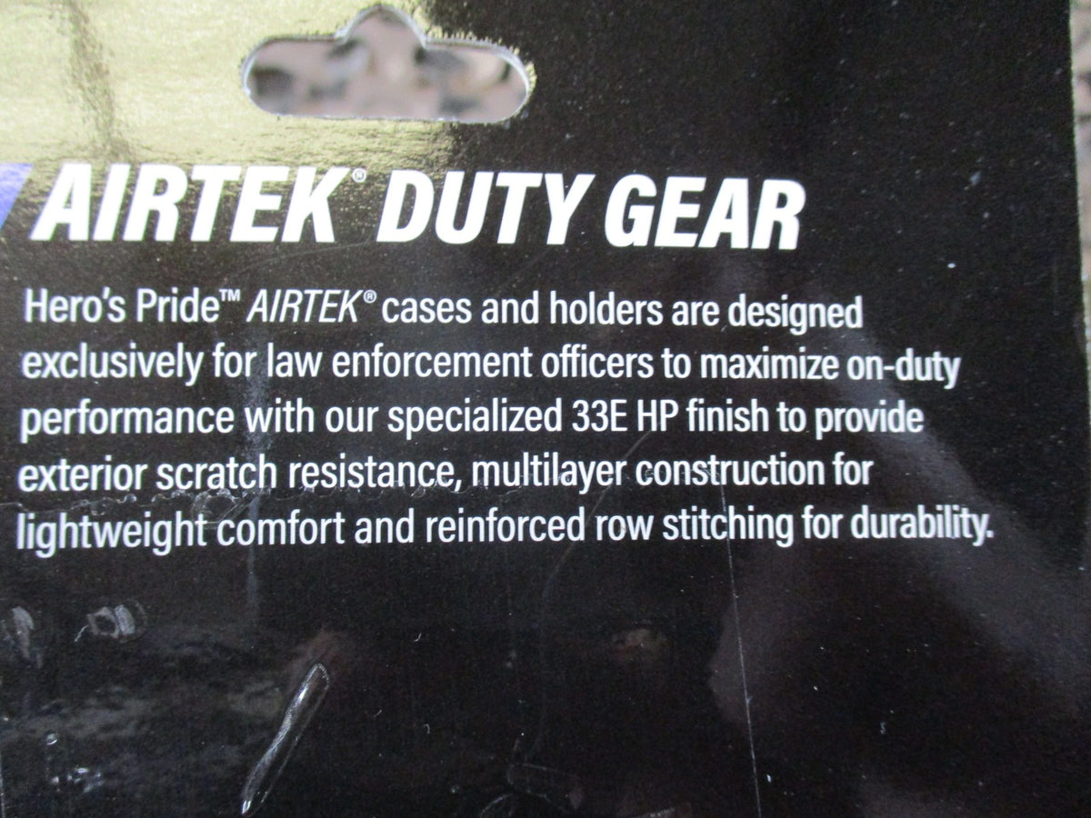Hero's Pride Airtek Belt Keepers 4-Pack Basket Weave Fits 2-1/4" Duty Belt 1496W