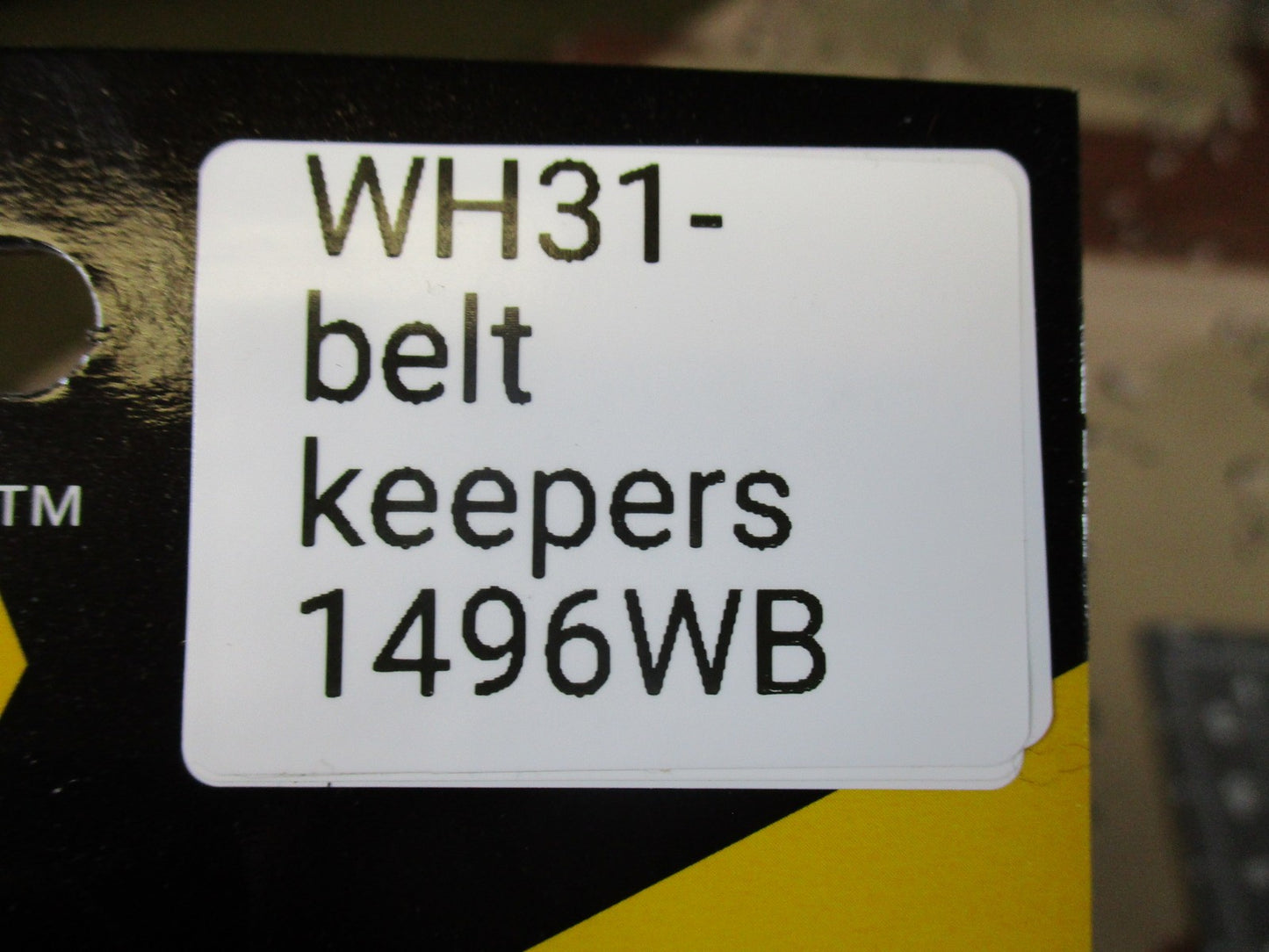 Hero's Pride Airtek Belt Keepers 4-Pack Basket Weave Fits 2-1/4" Duty Belt 1496W
