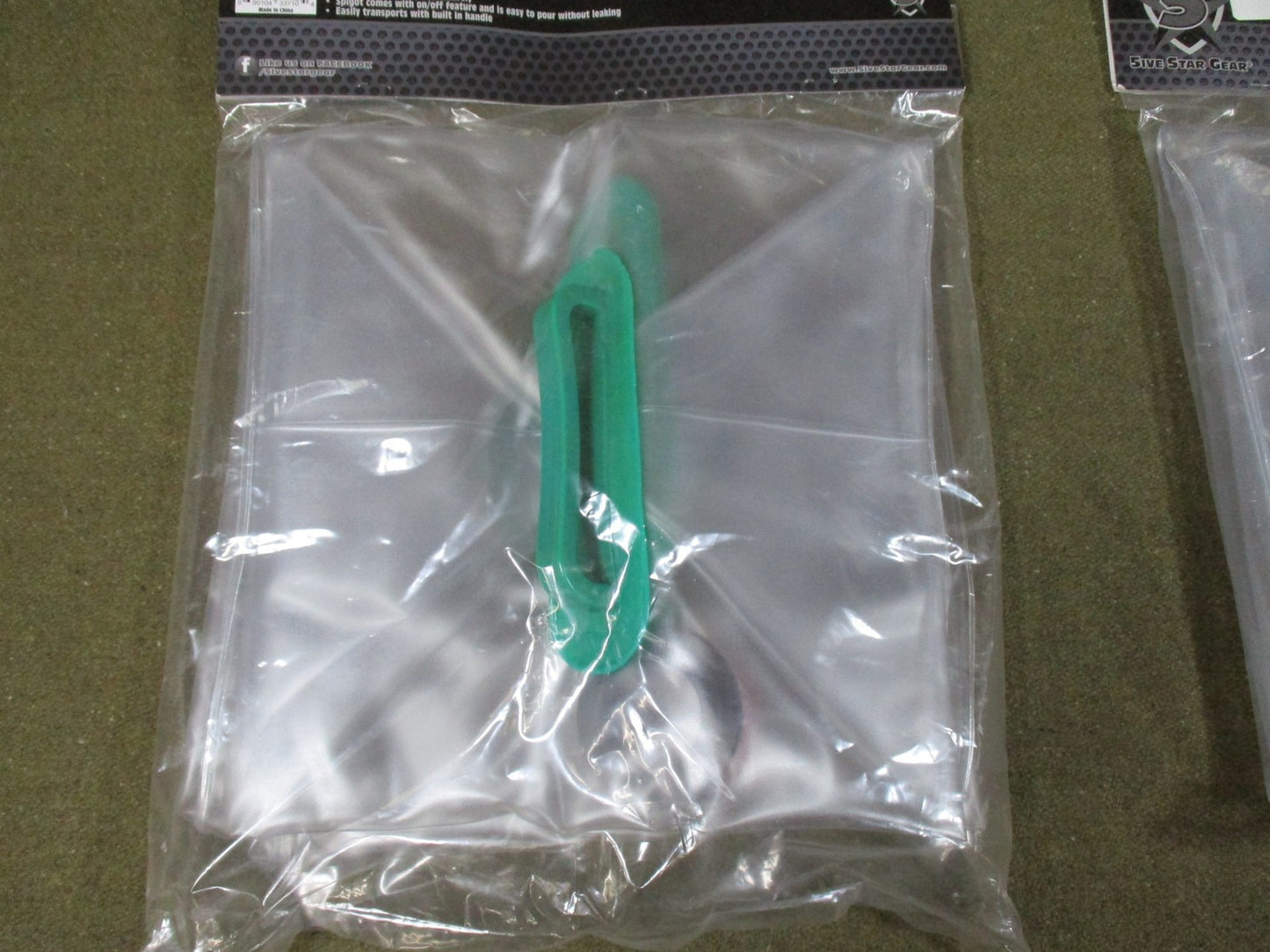 2x 5ive Star Gear 5-Gallon Collapsible Water Bag Survival Camping Hydration New