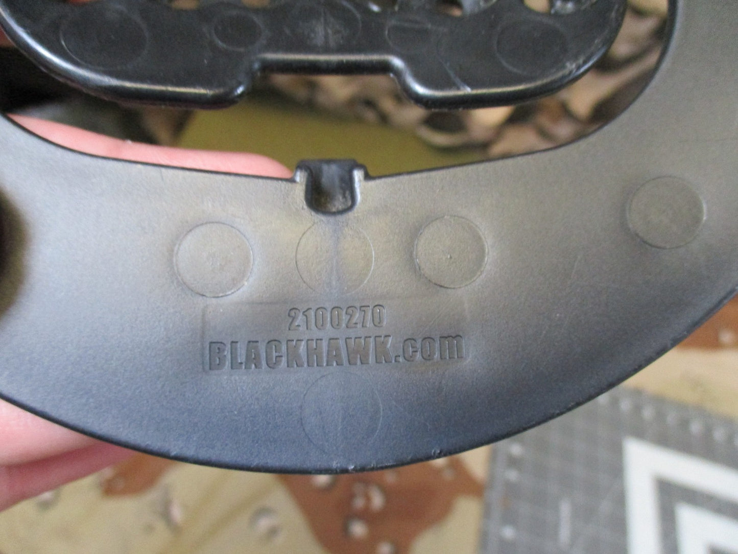 Blackhawk CQC Holster Belt Loop Platform Mount SERPA Paddle Black