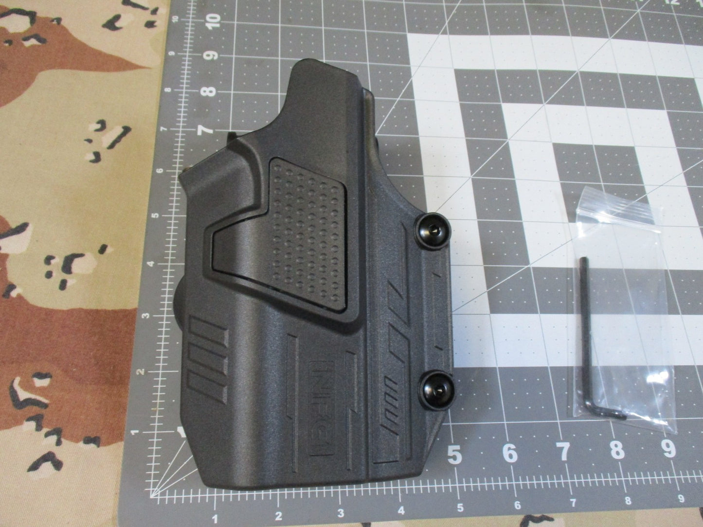 NFG Universal Multi-Fit Holster w/ Light Red Dot Compatible Paddle Right Hand