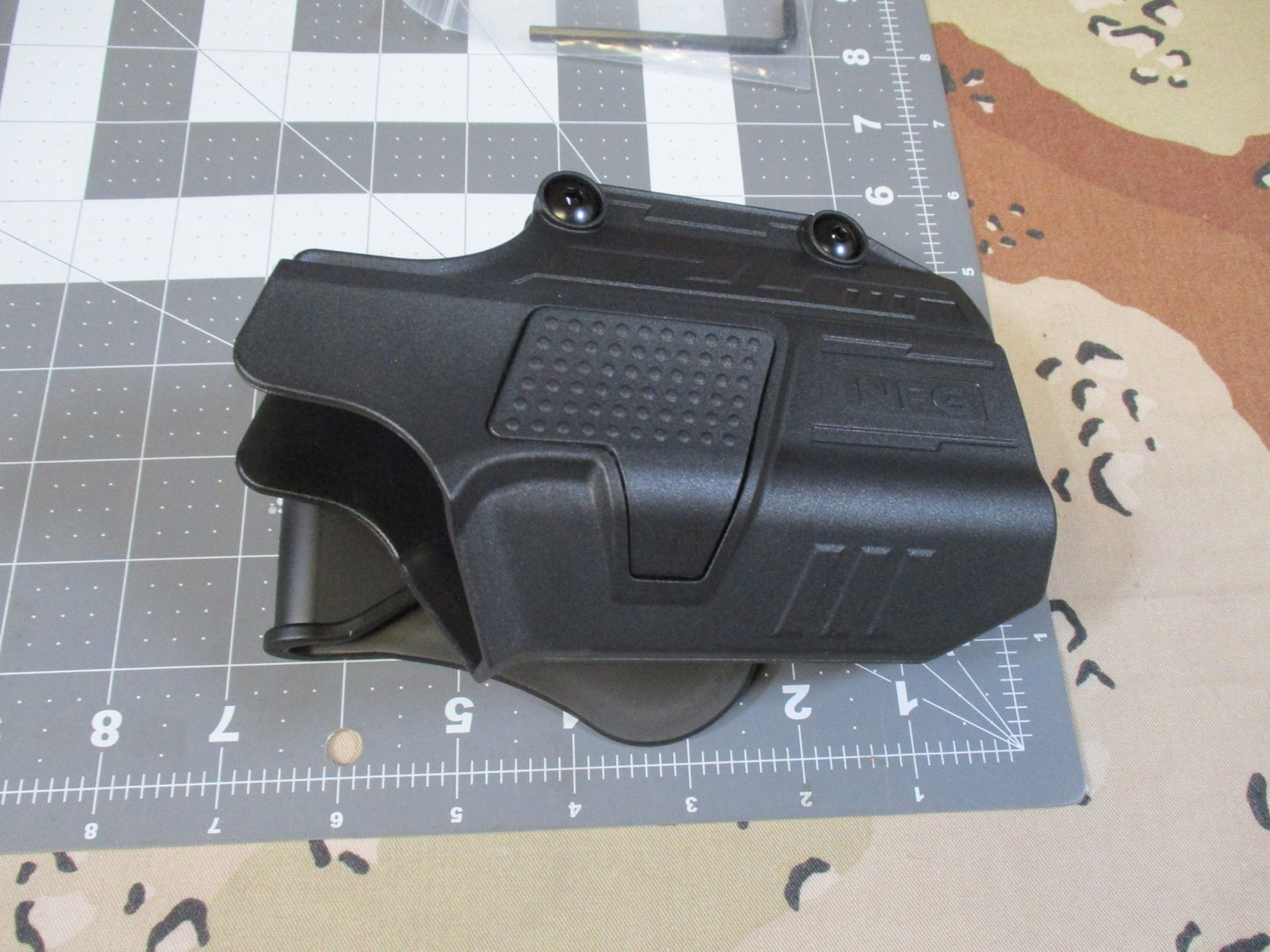 NFG Universal Multi-Fit Holster w/ Light Red Dot Compatible Paddle Right Hand