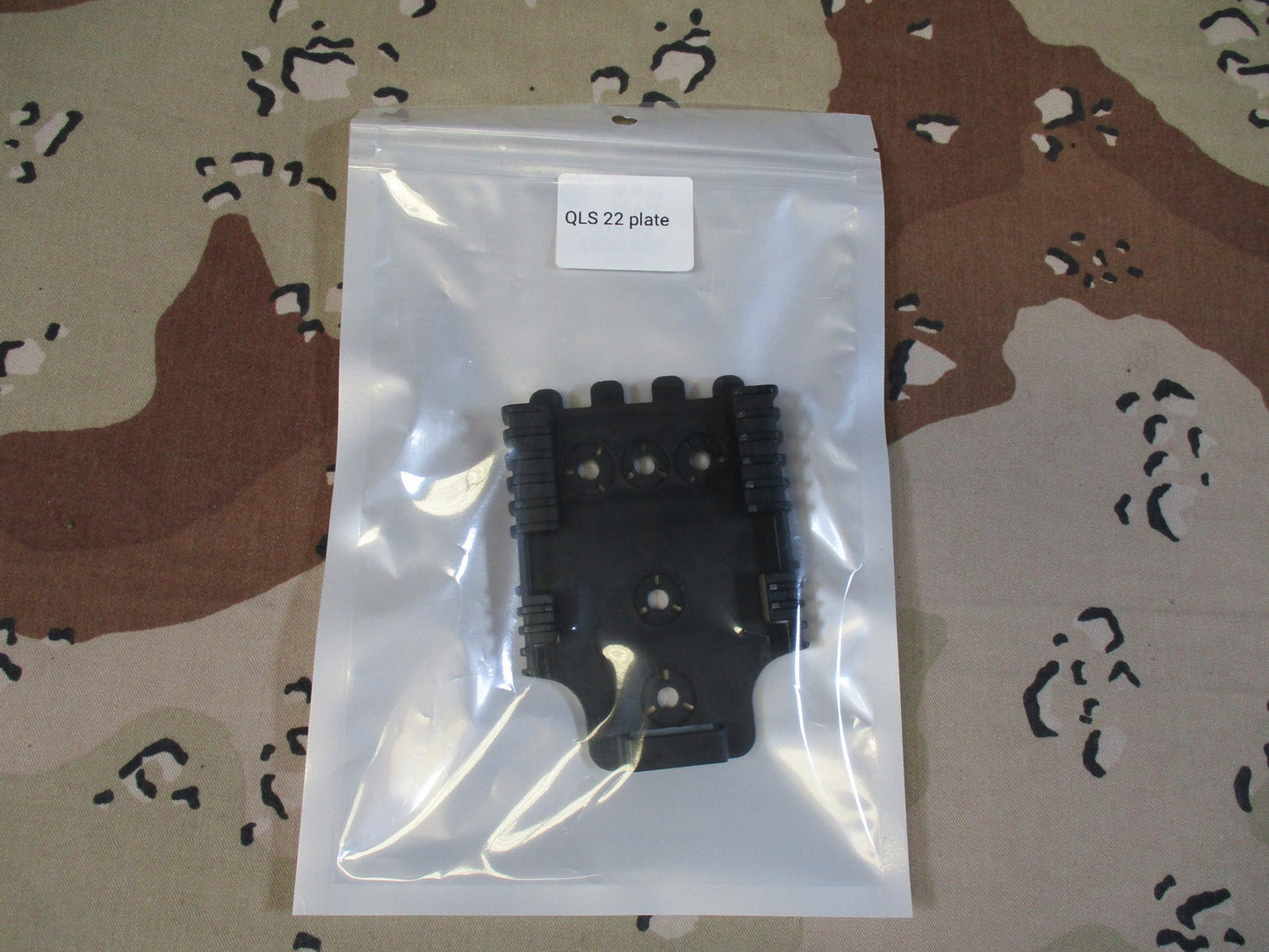 Safariland QLS 22 Receiver Plate Quick Locking System Holster Accessory Black