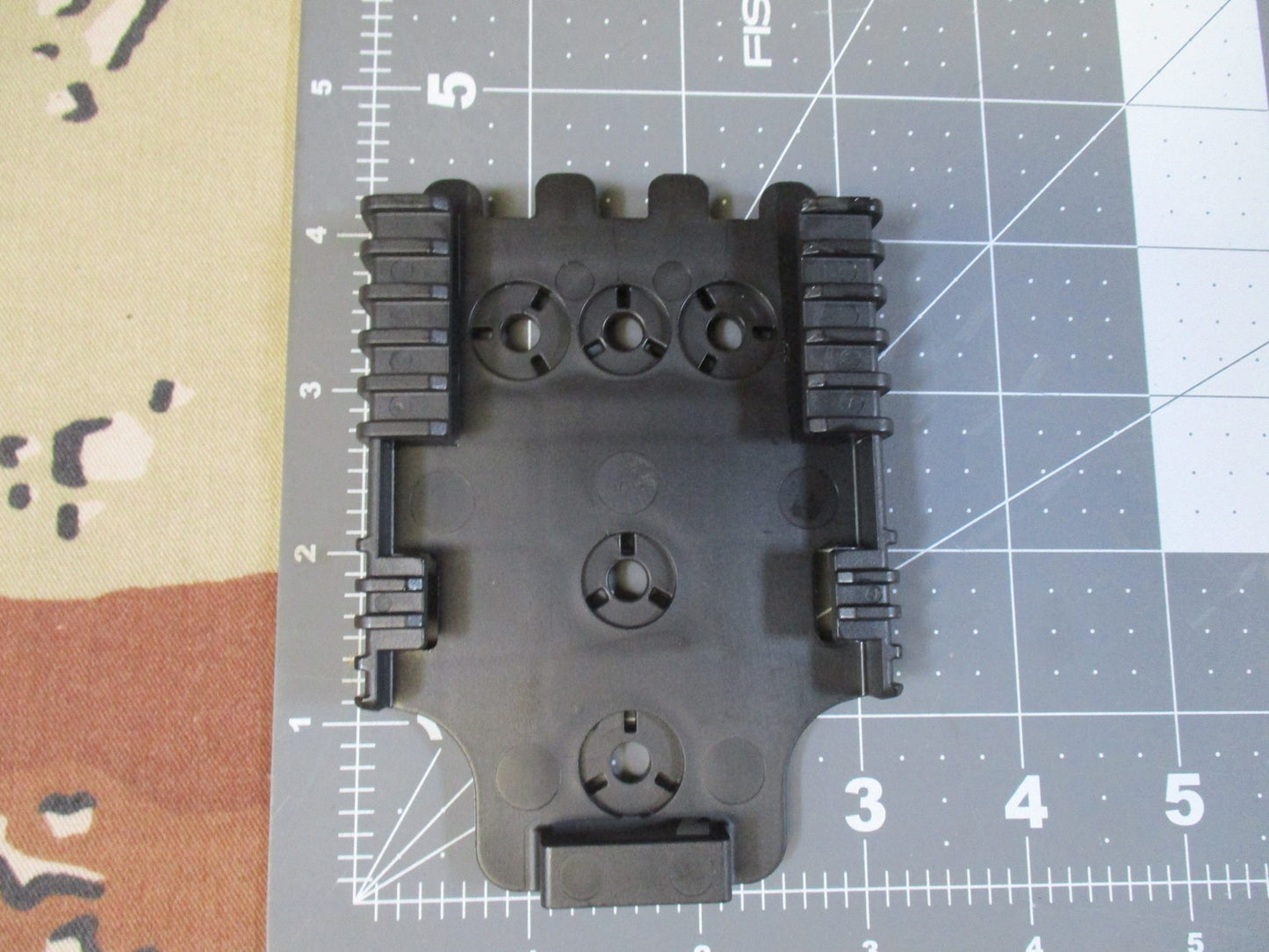 Safariland QLS 22 Receiver Plate Quick Locking System Holster Accessory Black
