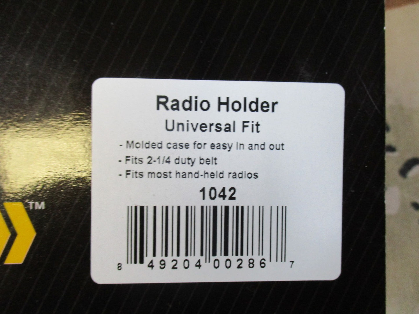 Hero's Pride 1042 Universal Radio Holder Duty Gear Case New