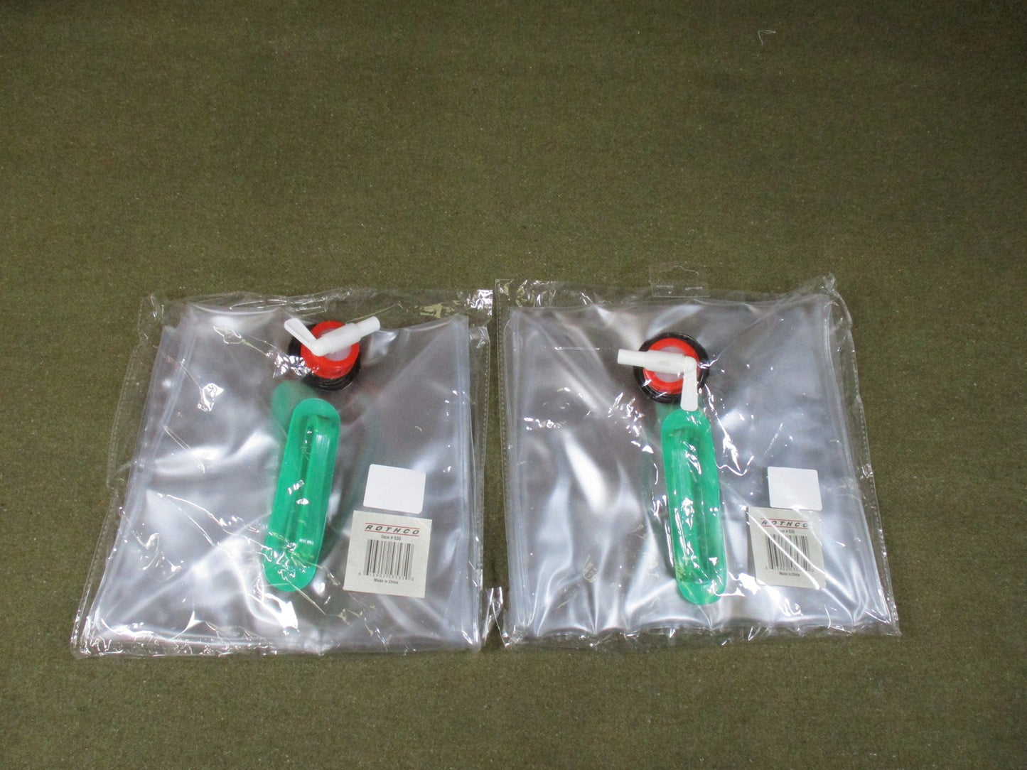 2x Rothco Collapsible Water Container 535 Camping Hiking Survival Gear New