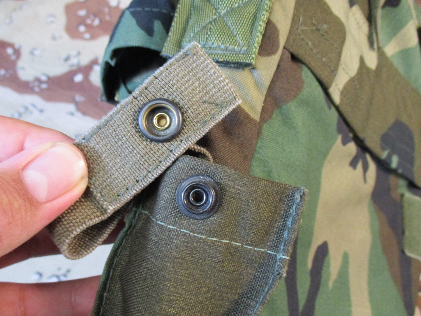 US Military AH-64 Flyers Helmet Bag Woodland Camo Tactical Flight Gear Surplus