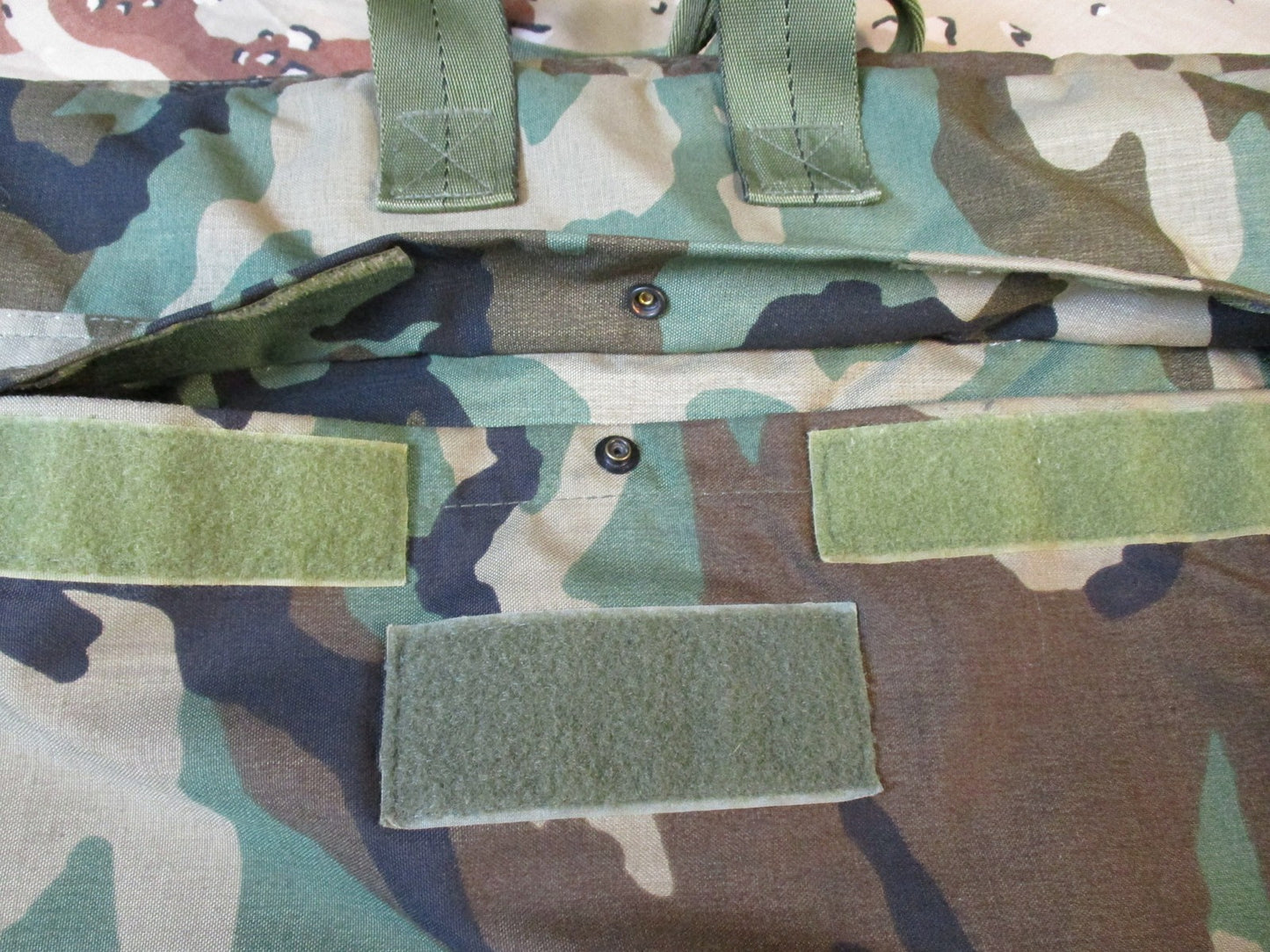 US Military AH-64 Flyers Helmet Bag Woodland Camo Tactical Flight Gear Surplus