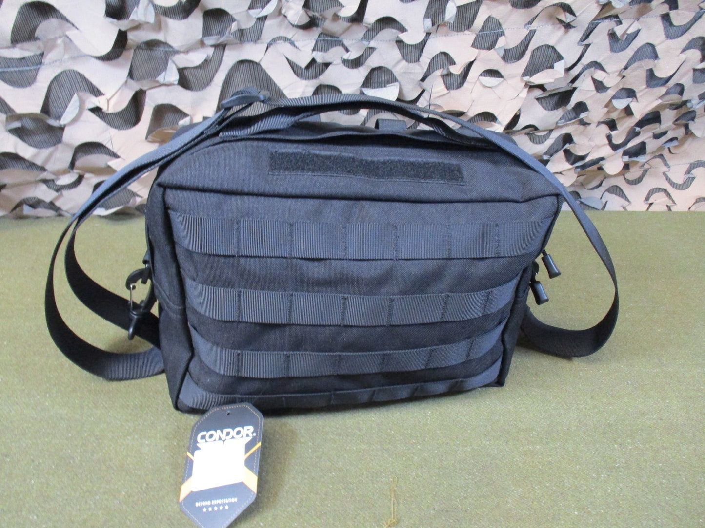 Condor Tactical Shoulder Bag MOLLE Utility Pouch Black New with Tag