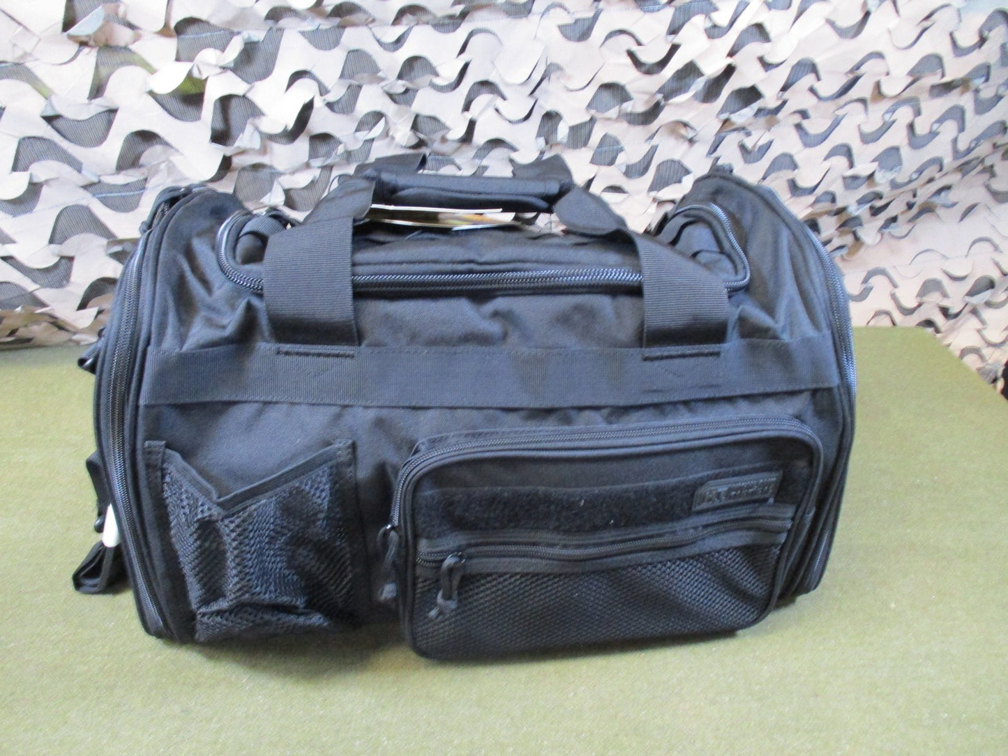 Tactical Range Bag MOLLE Duffel Gear Carry Case Black New With Tags