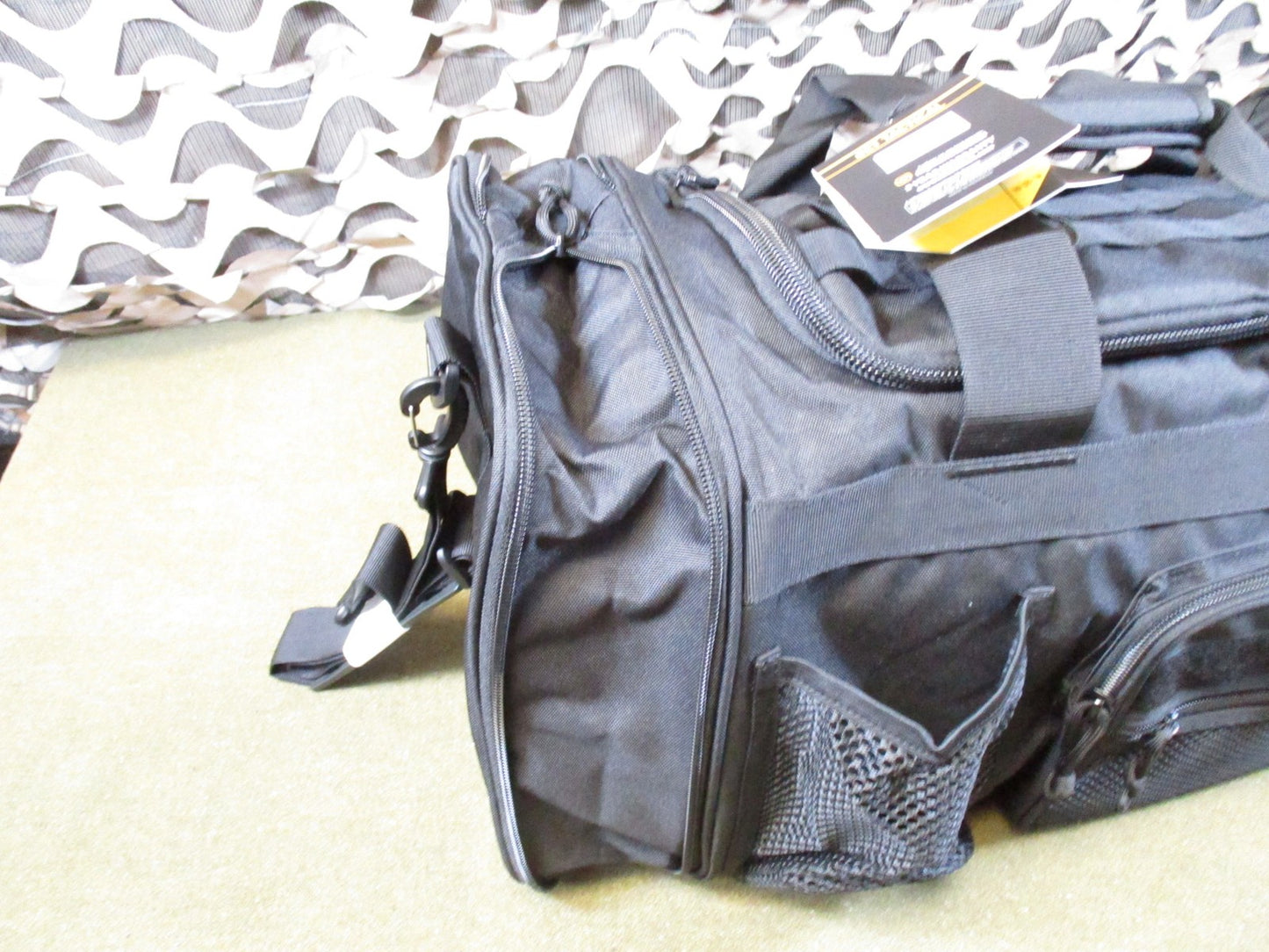 Tactical Range Bag MOLLE Duffel Gear Carry Case Black New With Tags