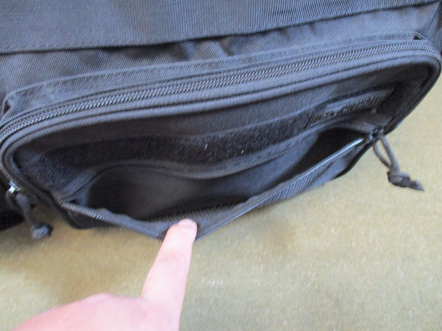 Tactical Range Bag MOLLE Duffel Gear Carry Case Black New With Tags