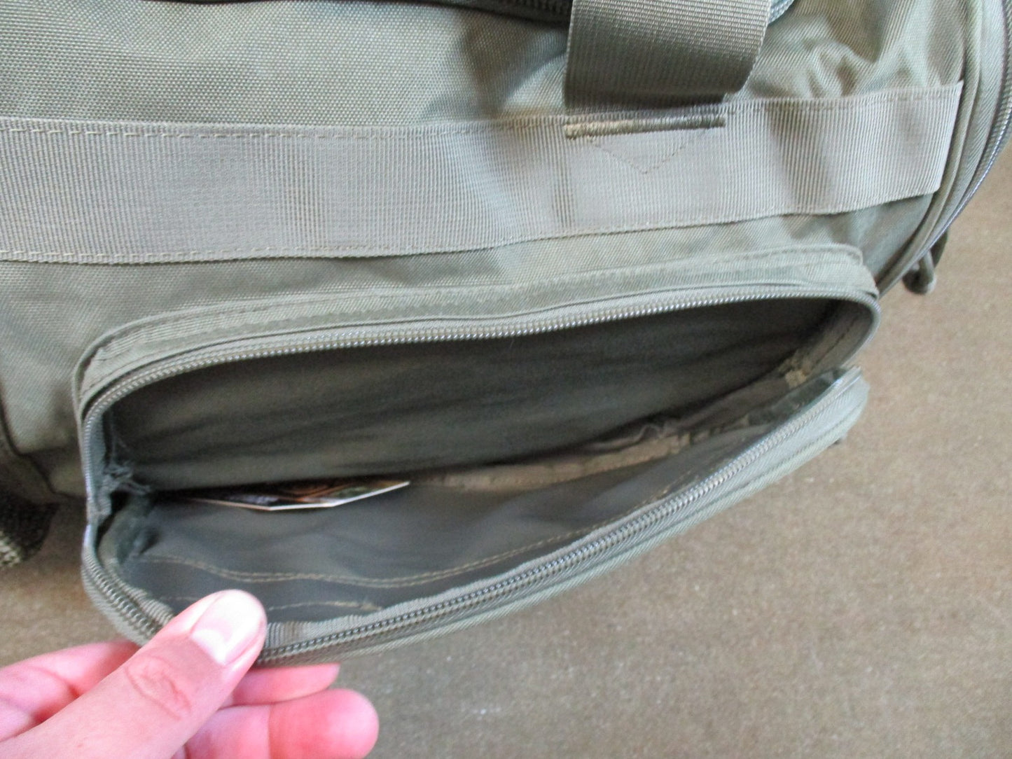 Highland Tactical HL-SD-84 Tactical Duffel Bag Olive Drab New With Tags