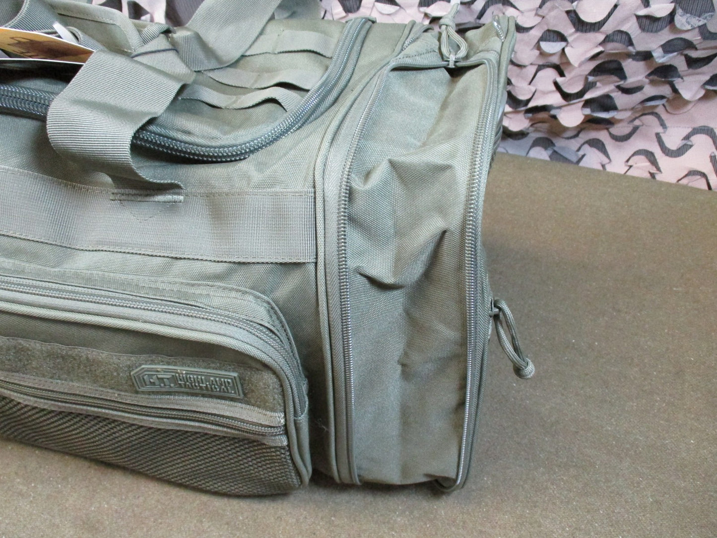 Highland Tactical HL-SD-84 Tactical Duffel Bag Olive Drab New With Tags
