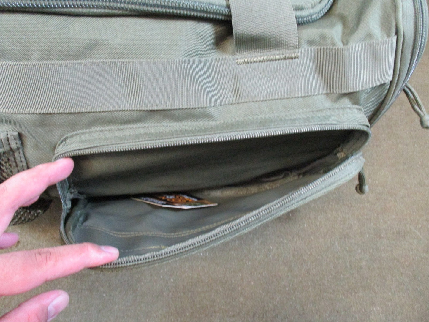 Highland Tactical HL-SD-84 Tactical Duffel Bag Olive Drab New With Tags