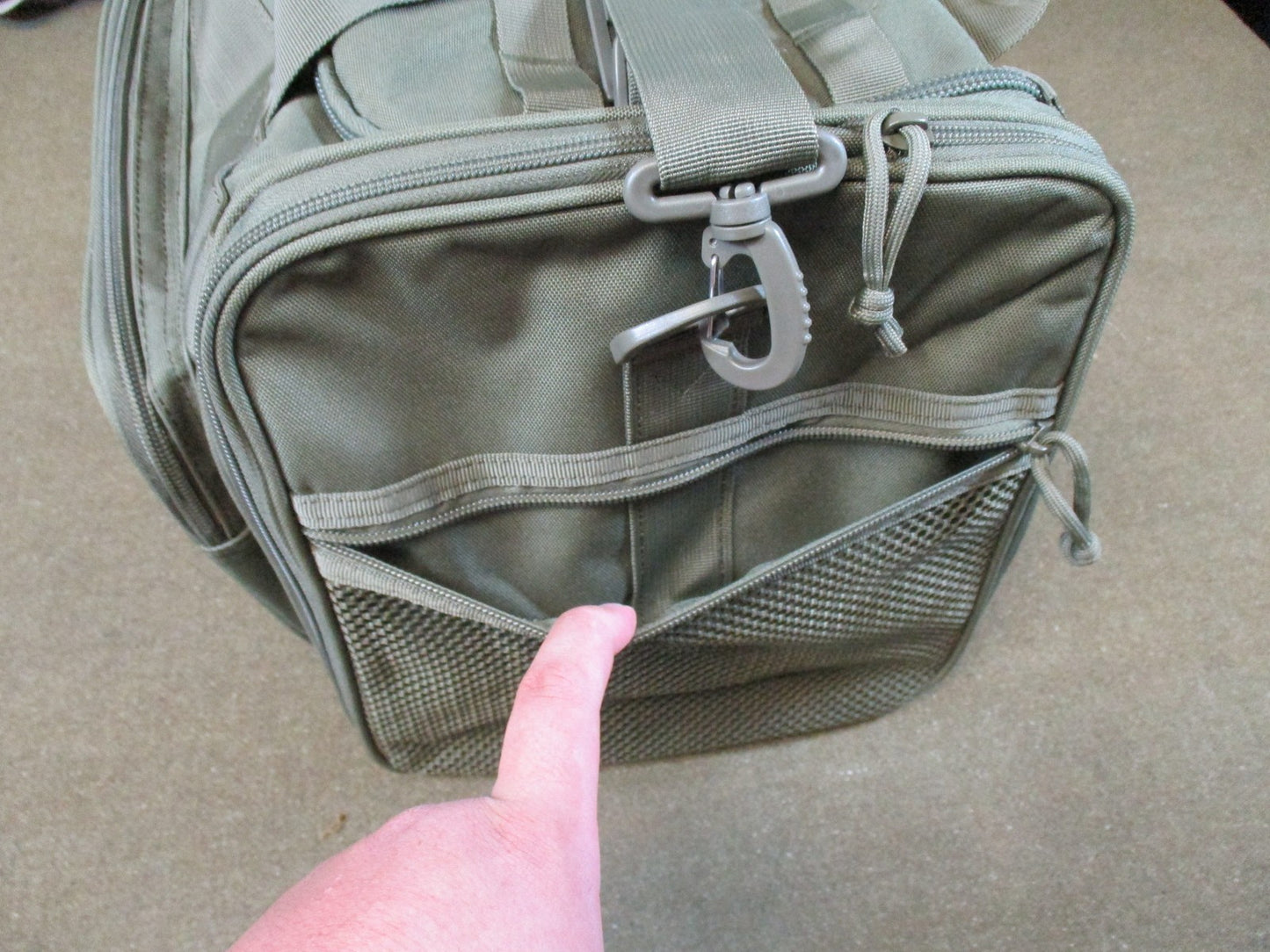 Highland Tactical HL-SD-84 Tactical Duffel Bag Olive Drab New With Tags