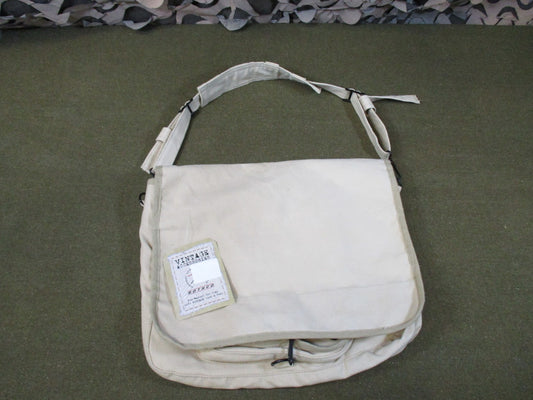 Rothco Vintage Canvas Paratrooper Messenger Bag Tactical Shoulder Satchel Tan