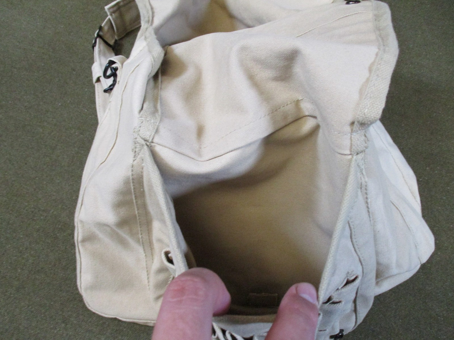 Rothco Vintage Canvas Paratrooper Messenger Bag Tactical Shoulder Satchel Tan