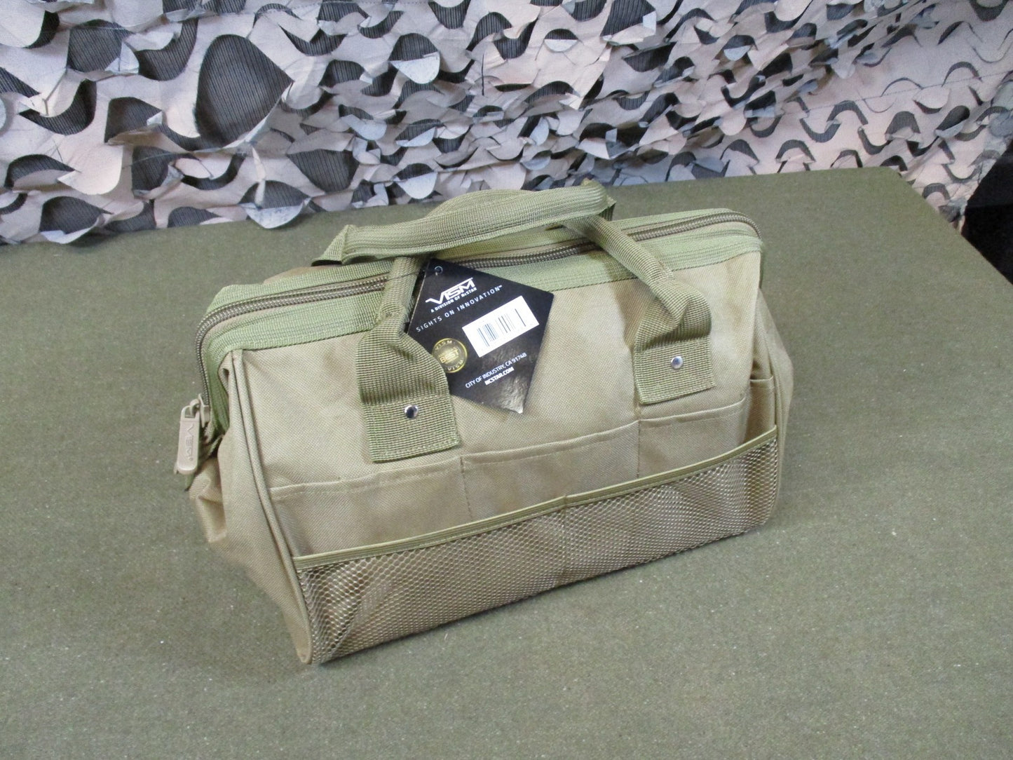 VISM by NcStar Tactical Range Bag Tan CV2905T New With Tags
