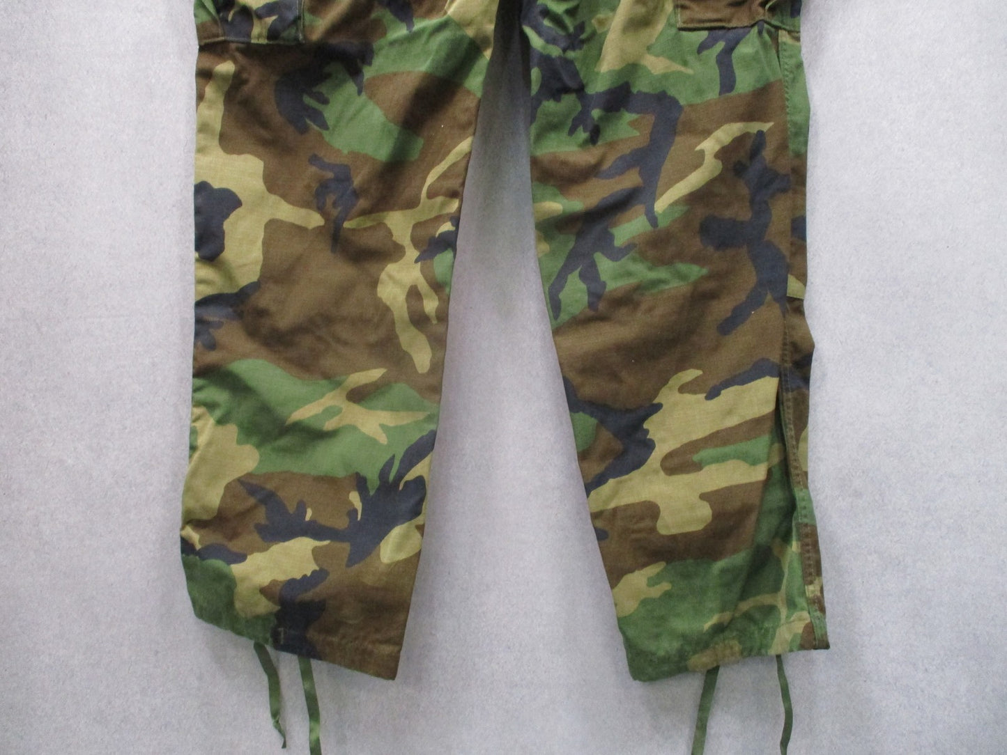 US Military BDU Pants Medium Regular Woodland Camo Ripstop Combat Trousers