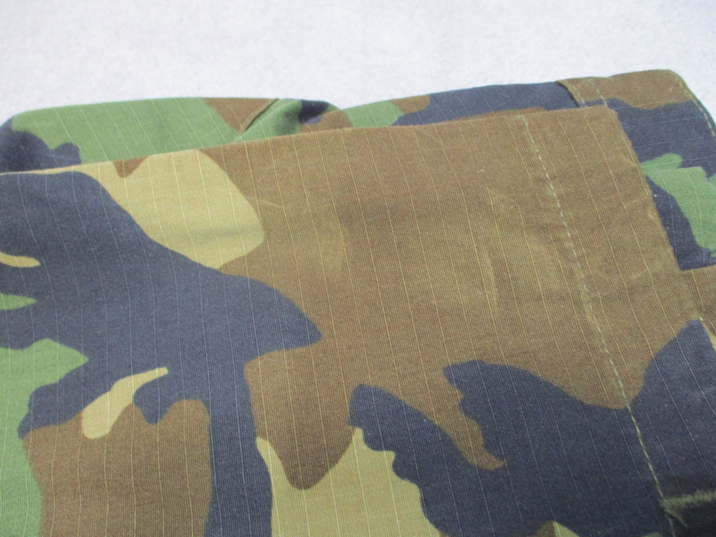 US Military BDU Pants Medium Regular Woodland Camo Ripstop Combat Trousers