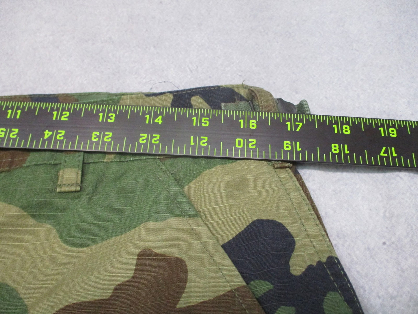 US Military BDU Pants Medium Regular Woodland Camo Ripstop Combat Trousers