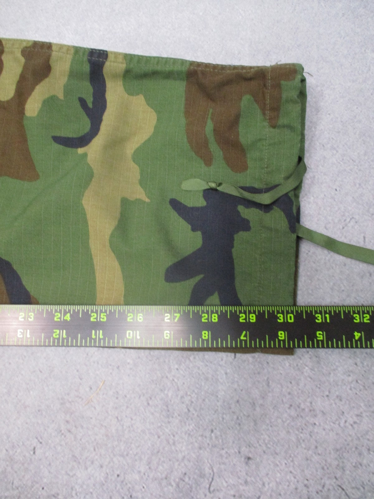 US Military BDU Pants Medium Regular Woodland Camo Ripstop Combat Trousers
