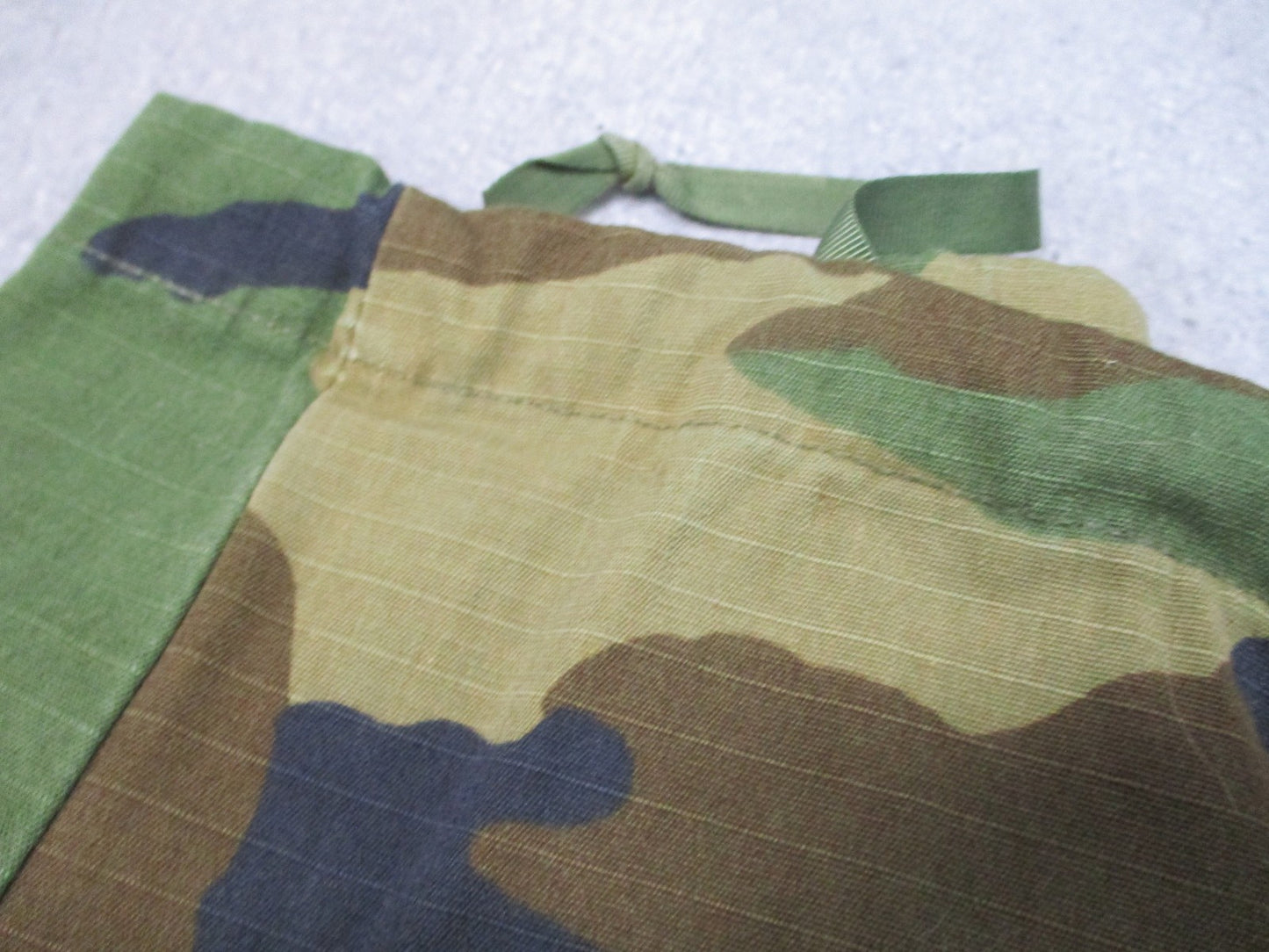 US Military BDU Pants Medium Regular Woodland Camo Ripstop Combat Trousers