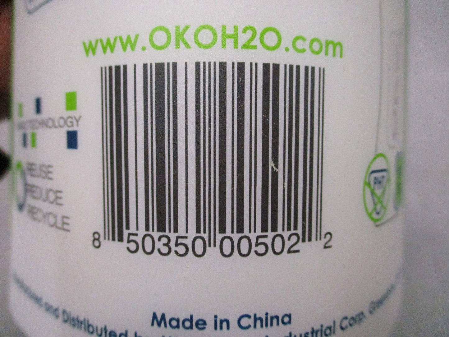 ÖKO 650ml Water Filtration Bottle - NASA Technology - BPA Free - ÖKO 650ml Water
