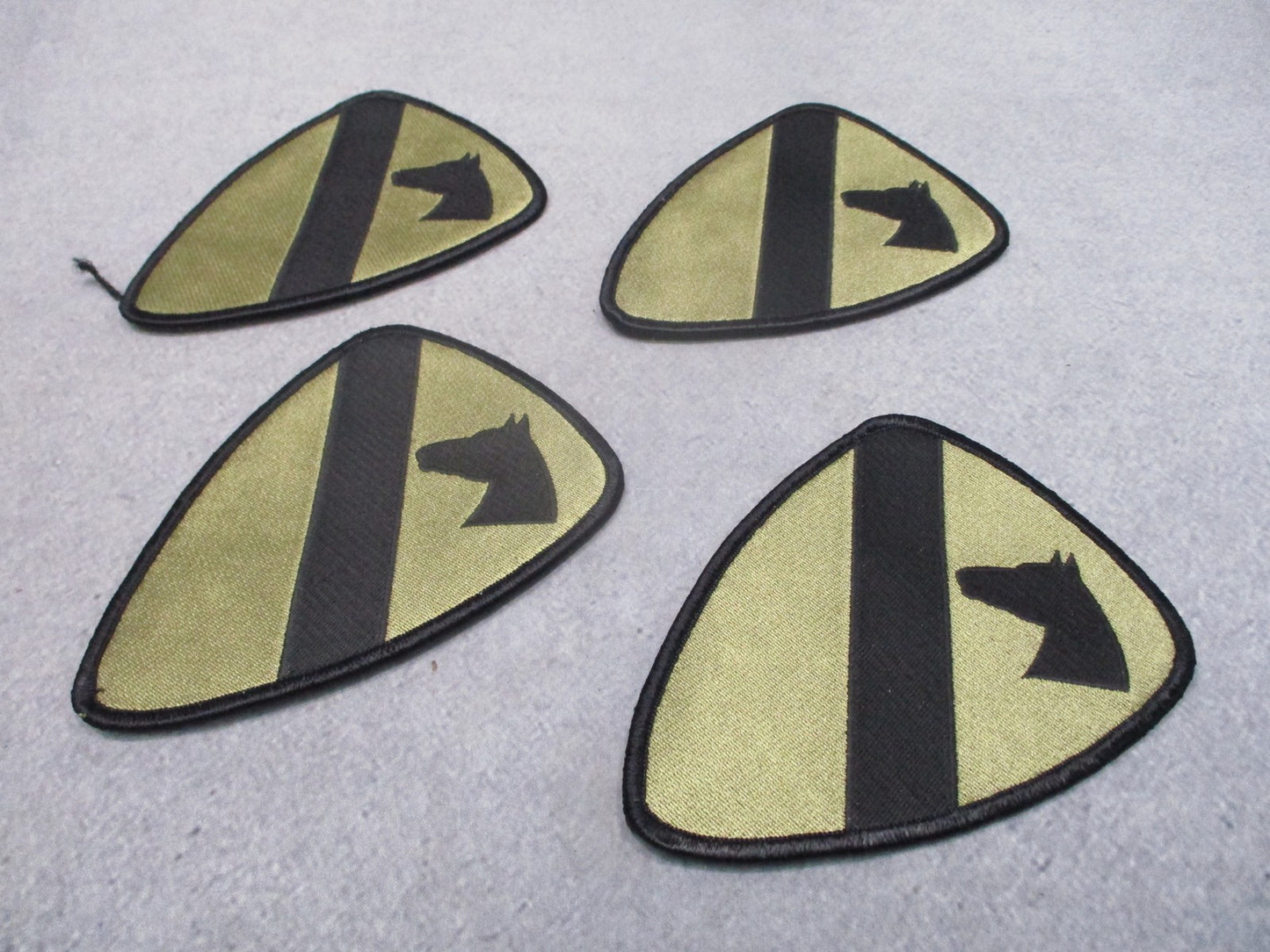 4x 1st Cavalry Division OCP Patch US Army Unit Insignia 1CD CAV Hook & Loop