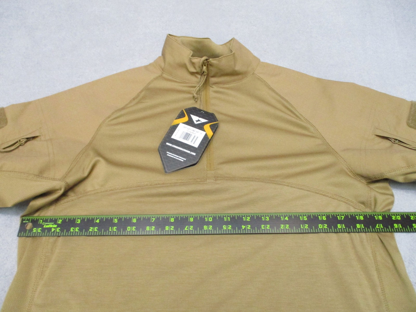 New Condor Short Sleeve Combat Shirt Tan Size Medium Tactical Uniform Top 101144