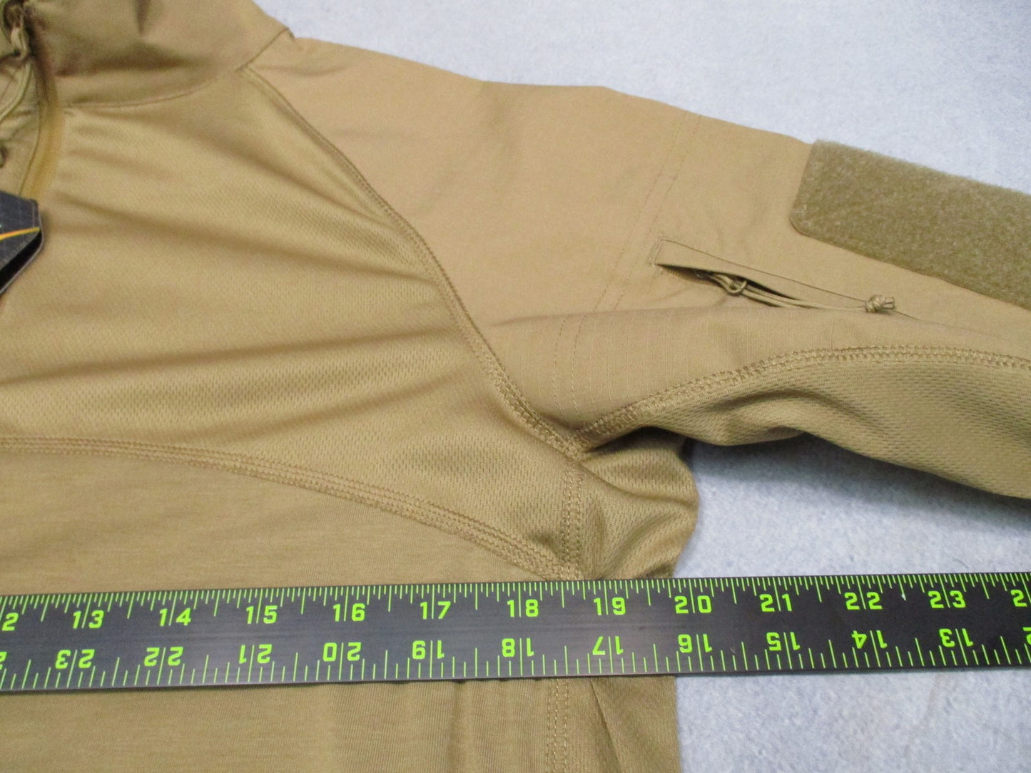 New Condor Short Sleeve Combat Shirt Tan Size Medium Tactical Uniform Top 101144