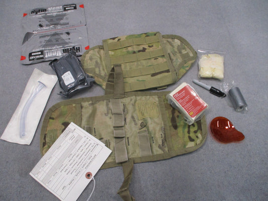 USGI IFAK II Pouch OCP Multicam TCCC Kit HyFin Vent Airway Bandages Insert