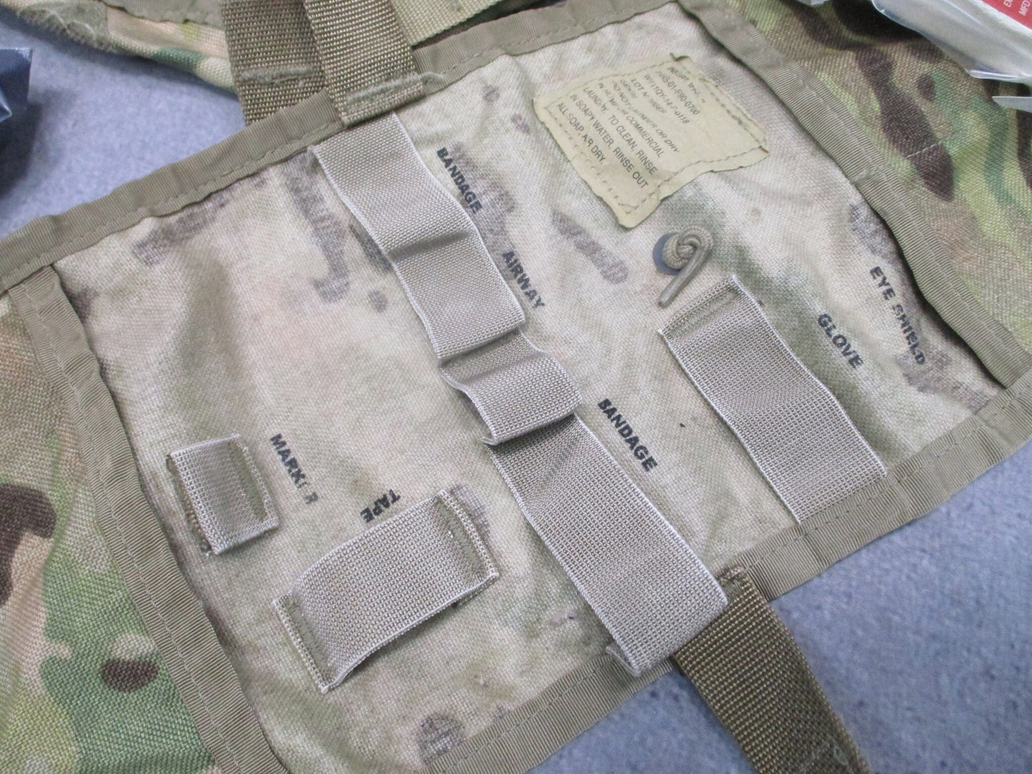 USGI IFAK II Pouch OCP Multicam TCCC Kit HyFin Vent Airway Bandages Insert
