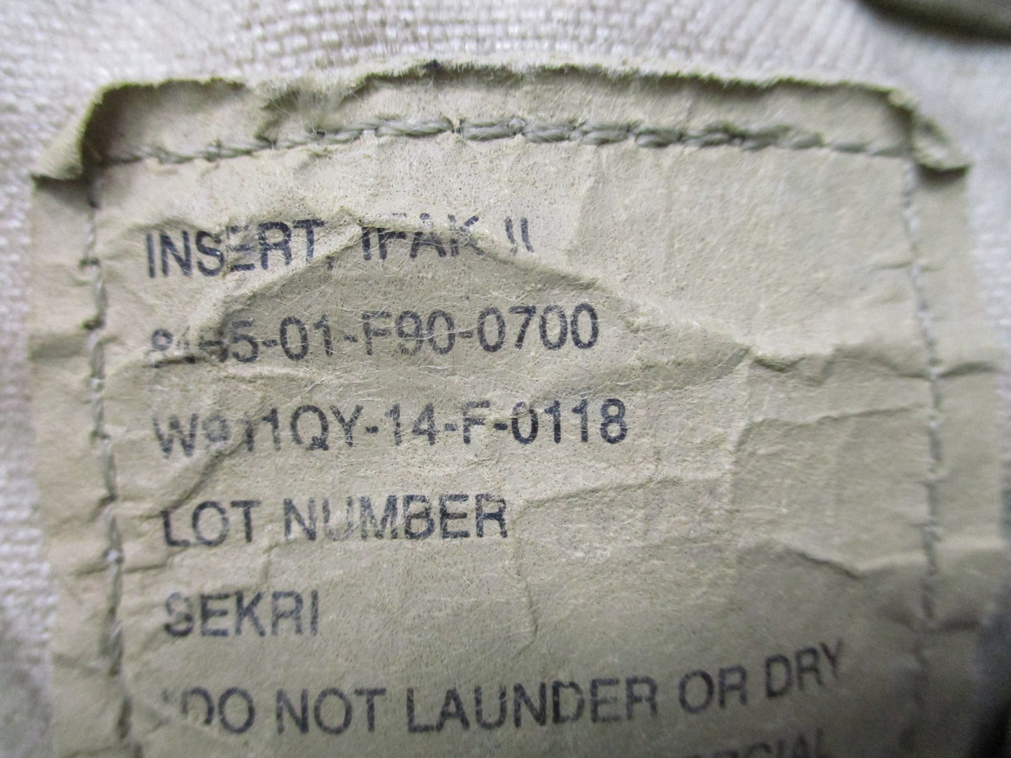 USGI IFAK II Pouch OCP Multicam TCCC Kit HyFin Vent Airway Bandages Insert