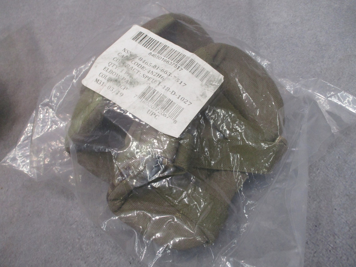 USGI OCP Knee & Elbow Pads Set Combat Protective Pads NSN 8465-01-663-7518