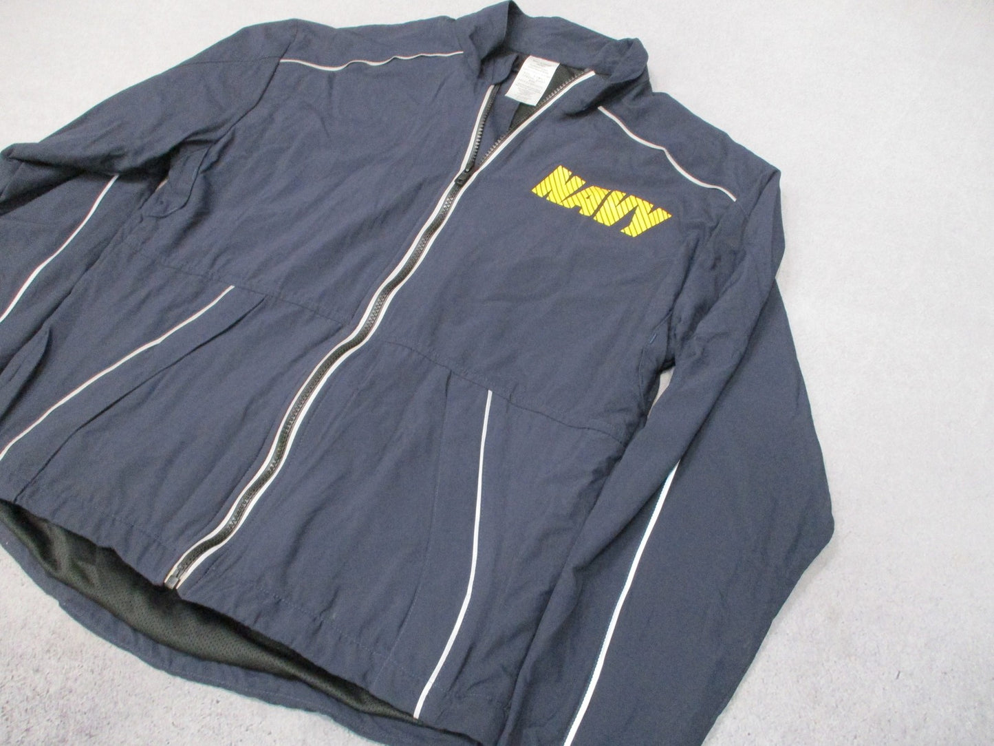 USGI US Navy PT Running Jacket X-Small Short Reflective Physical Training USA