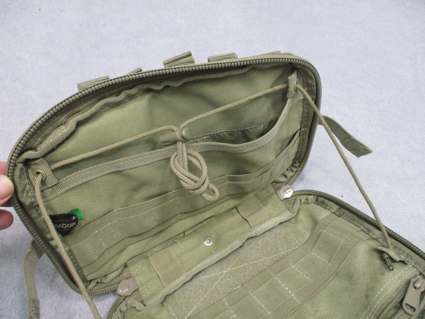 Condor Large Admin Pouch Scorpion OCP MOLLE Tactical Organizer Used