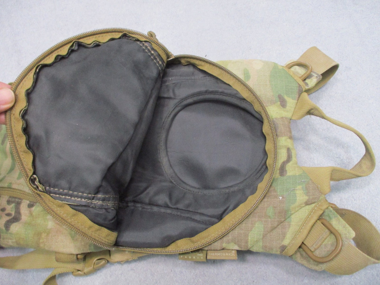 CamelBak Thermobak 3L Multicam Hydration Carrier Pack Only No Bladder Used