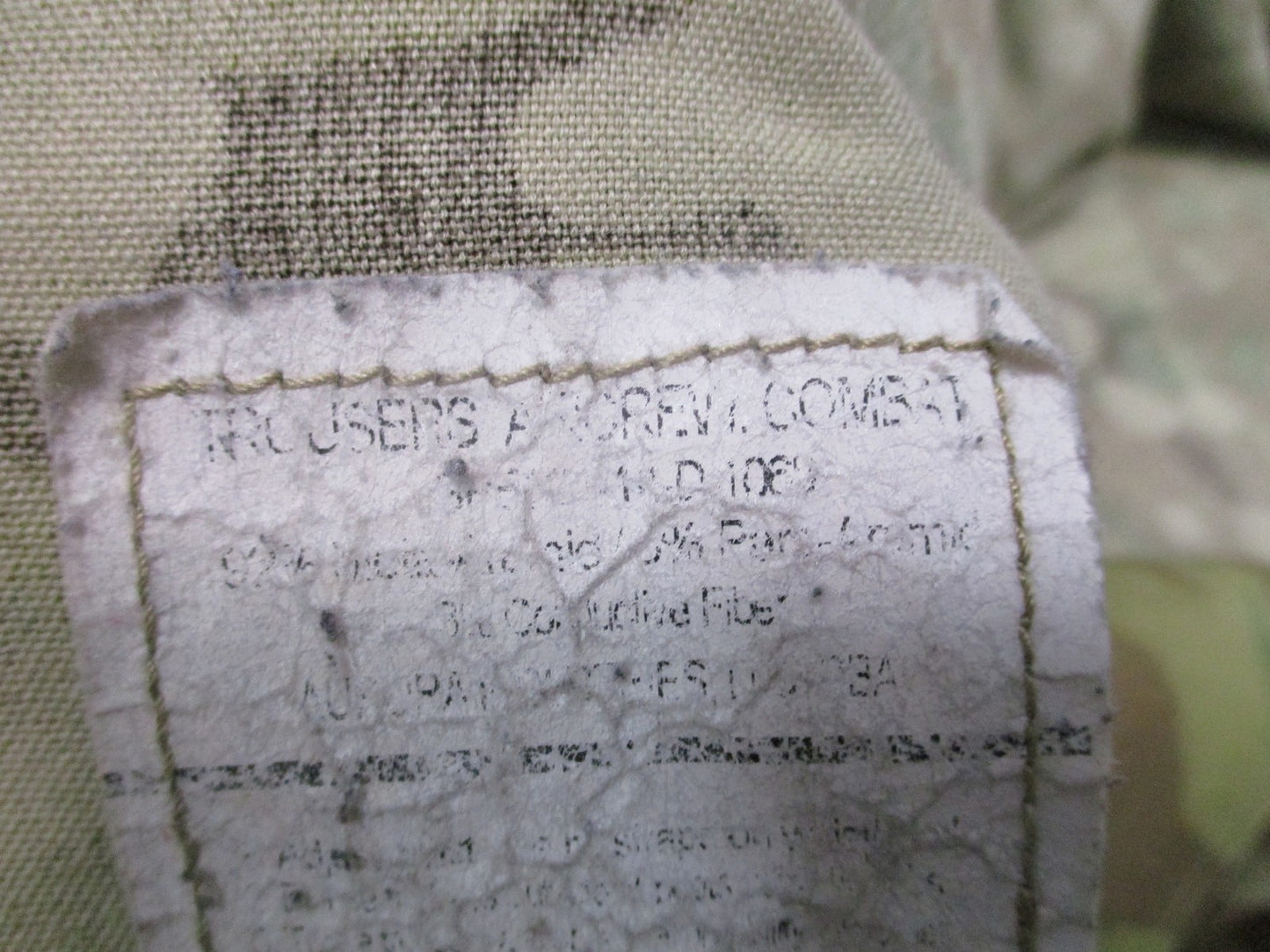 USGI A2CU Combat Aircrew Trousers Multicam Medium Short NSN 8415-01-583-9571