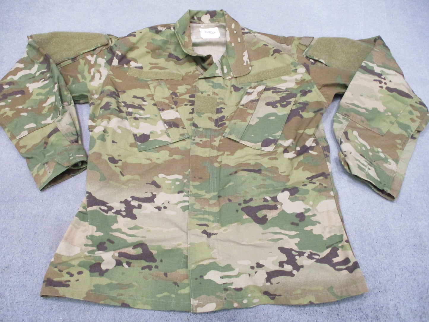 US Army OCP ACU Coat Small Regular Scorpion W2 Combat Uniform Jacket Ripstop