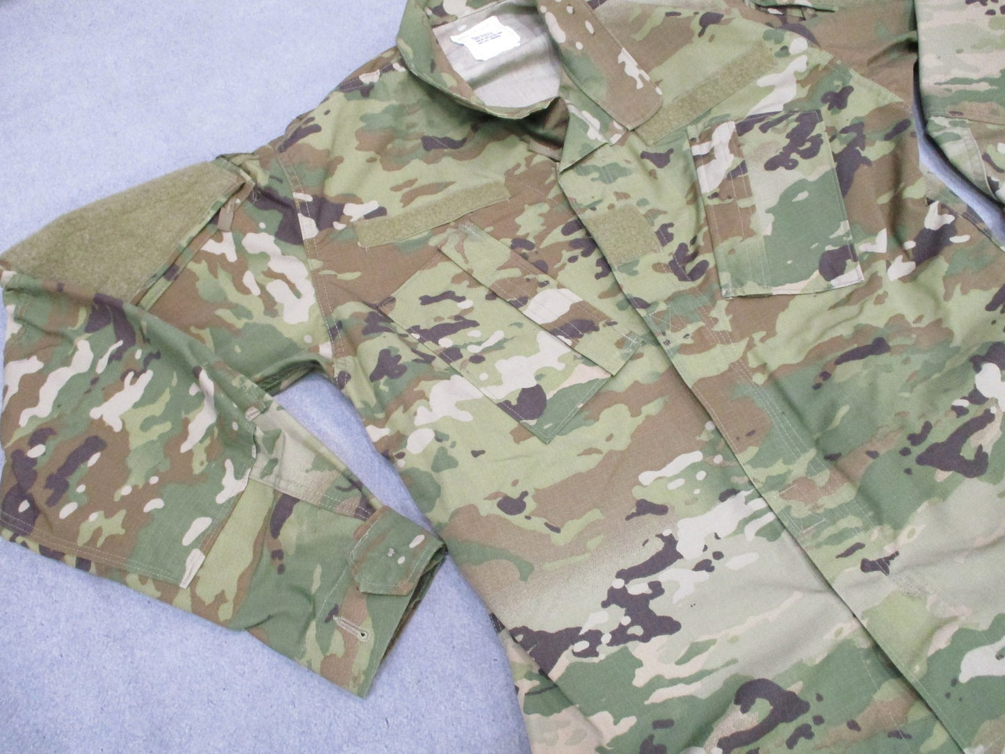 US Army OCP ACU Coat Small Regular Scorpion W2 Combat Uniform Jacket Ripstop
