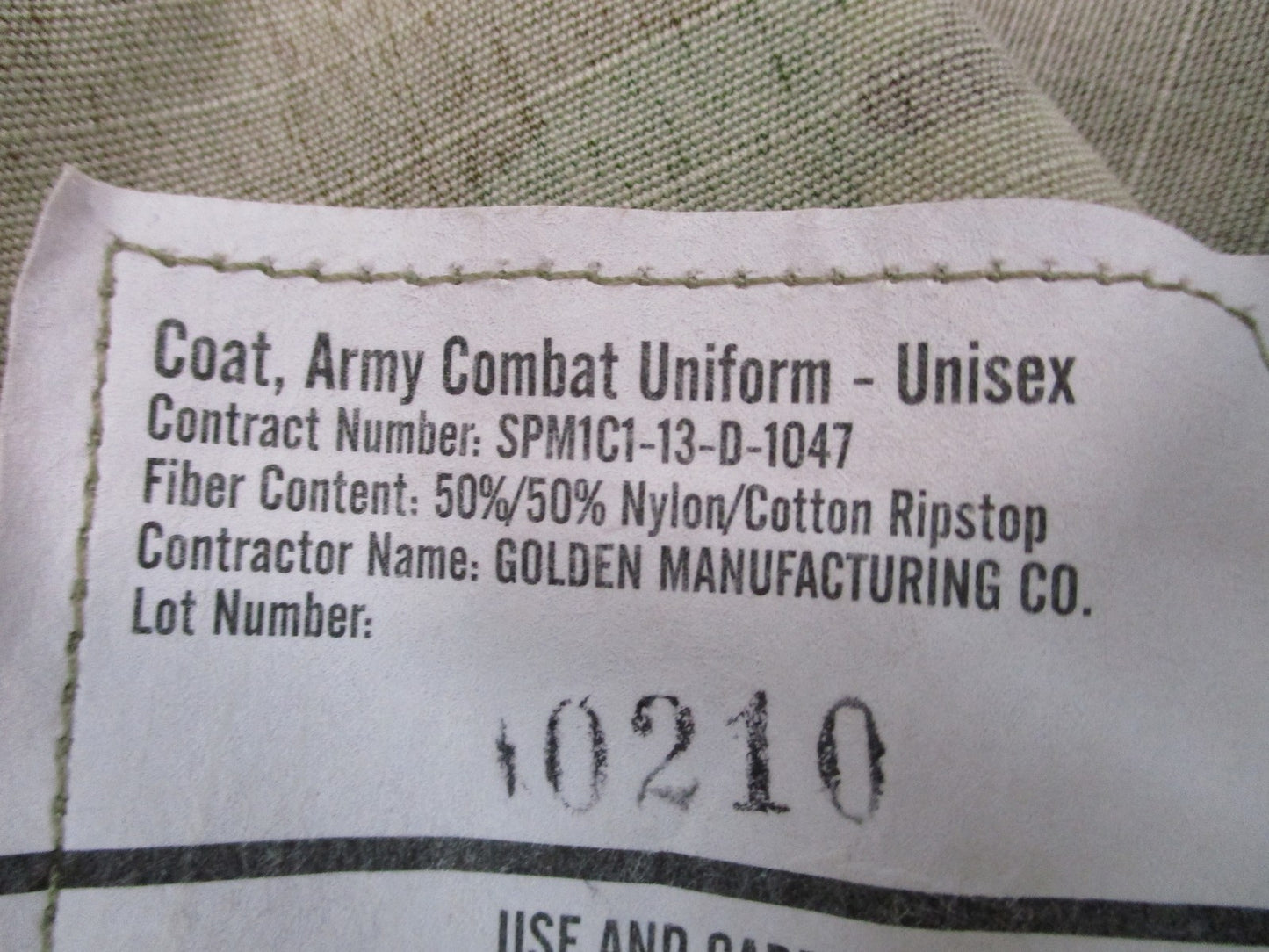 US Army OCP ACU Coat Small Regular Scorpion W2 Combat Uniform Jacket Ripstop