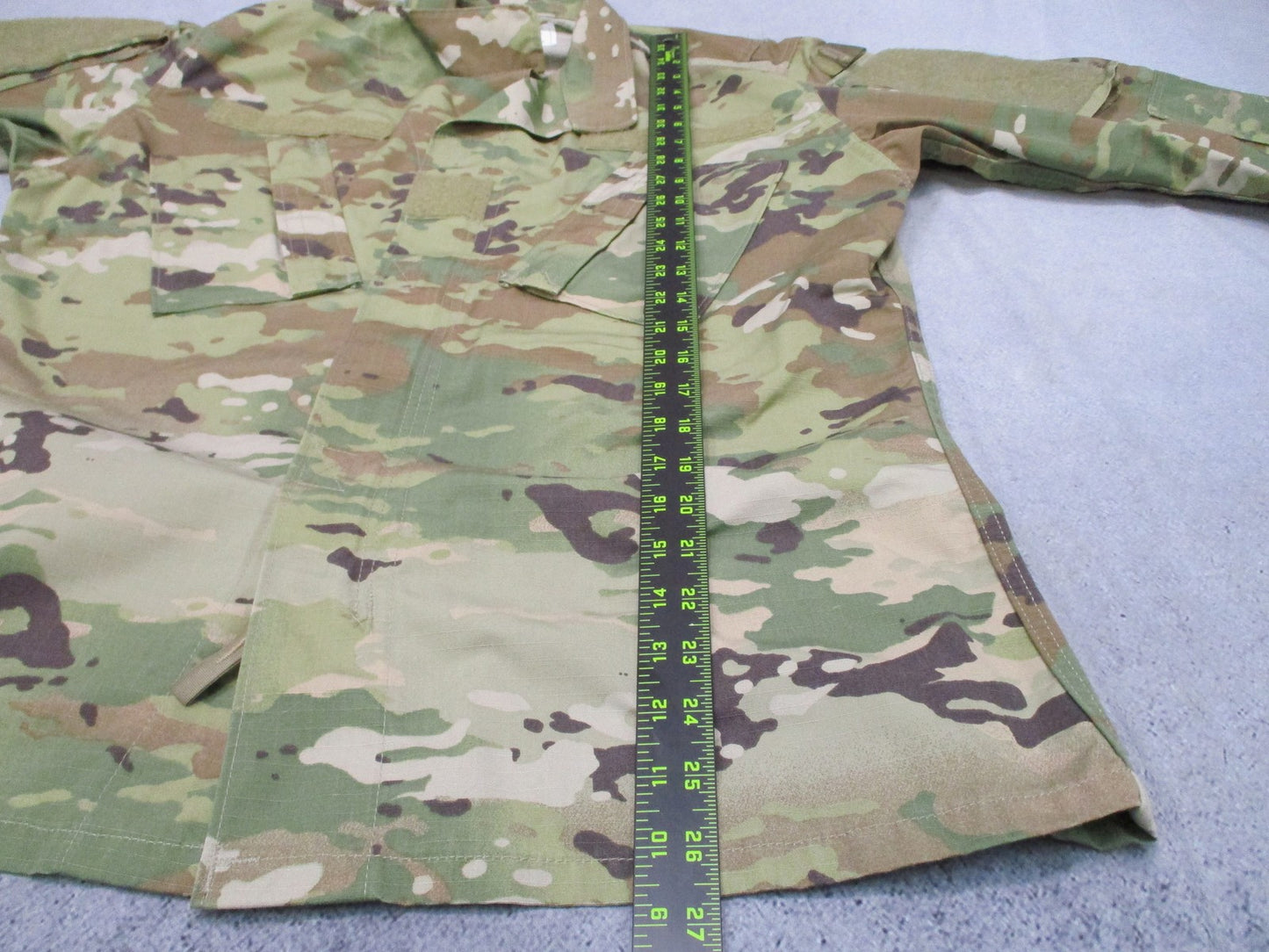 US Army OCP ACU Coat Small Regular Scorpion W2 Combat Uniform Jacket Ripstop