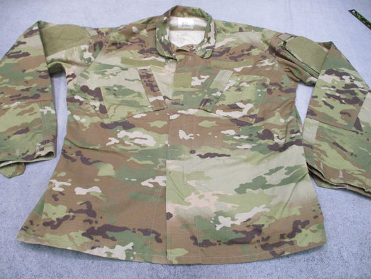 Genuine US Army OCP ACU Coat Large Long Scorpion W2 Combat Uniform Jacket NSN