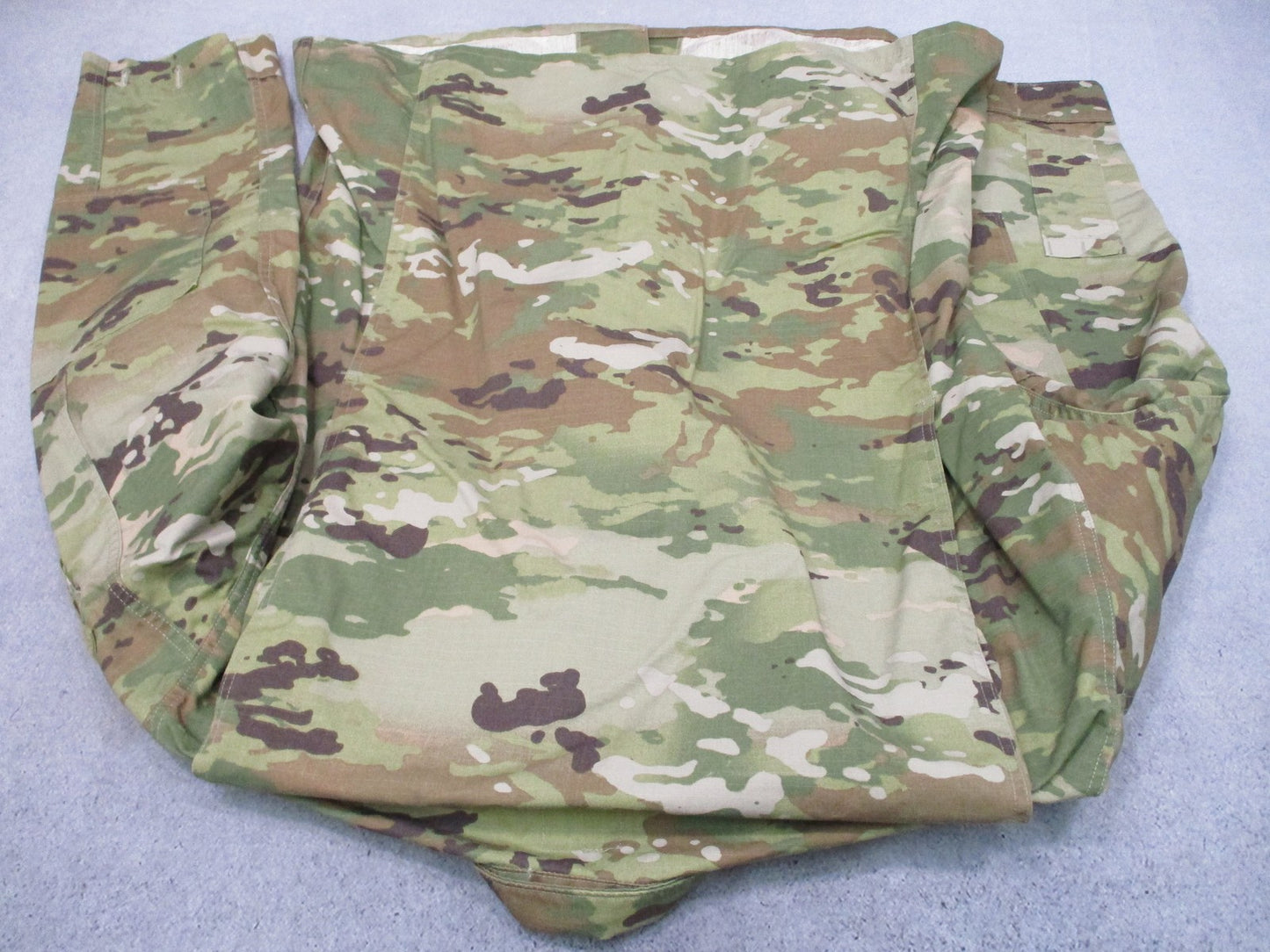 Genuine US Army OCP ACU Coat Large Long Scorpion W2 Combat Uniform Jacket NSN