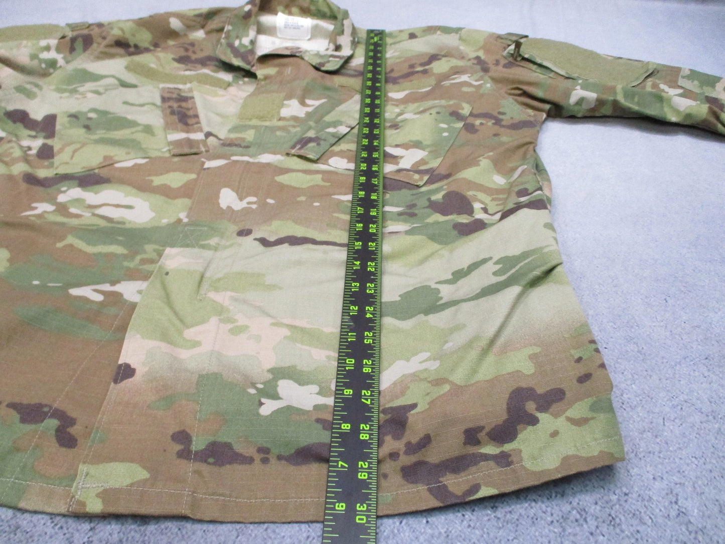 Genuine US Army OCP ACU Coat Large Long Scorpion W2 Combat Uniform Jacket NSN