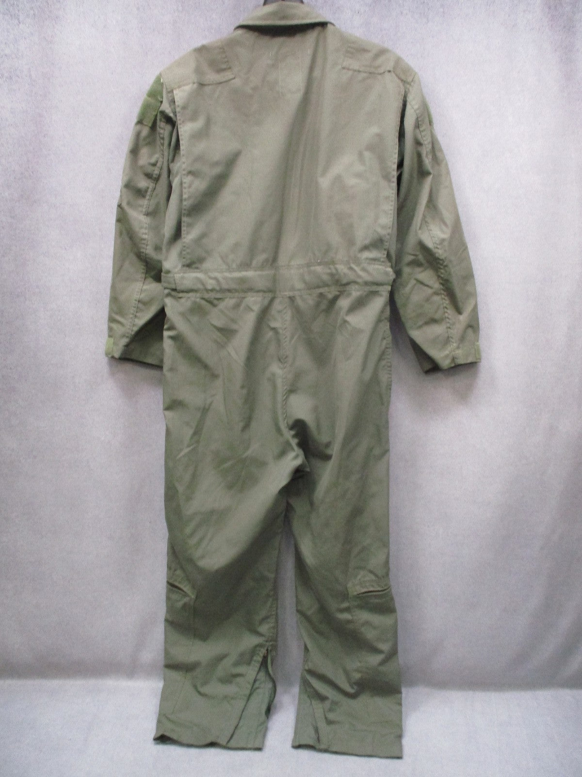 US Military CWU-27/P Flight Suit Coveralls Aramid Fire Resistant Sage Green 46R