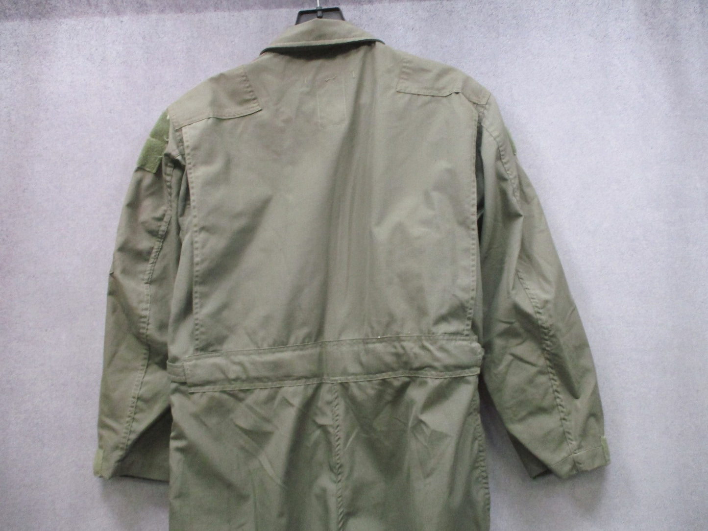 US Military CWU-27/P Flight Suit Coveralls Aramid Fire Resistant Sage Green 46R