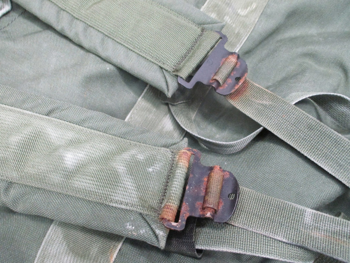US Military Surplus Duffel Bag Olive Drab Heavy Duty Tactical Gear Side Zipper